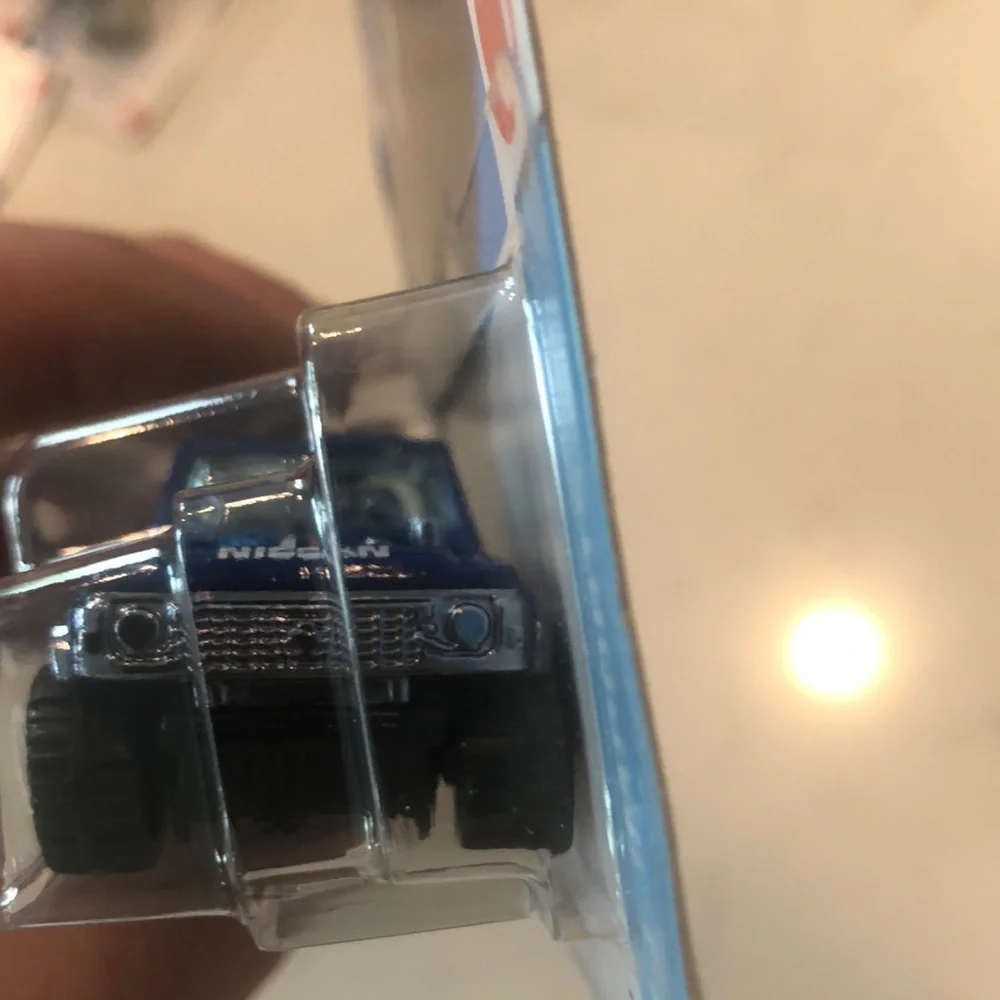 Nissan Patrol Custom Blue Toy Car